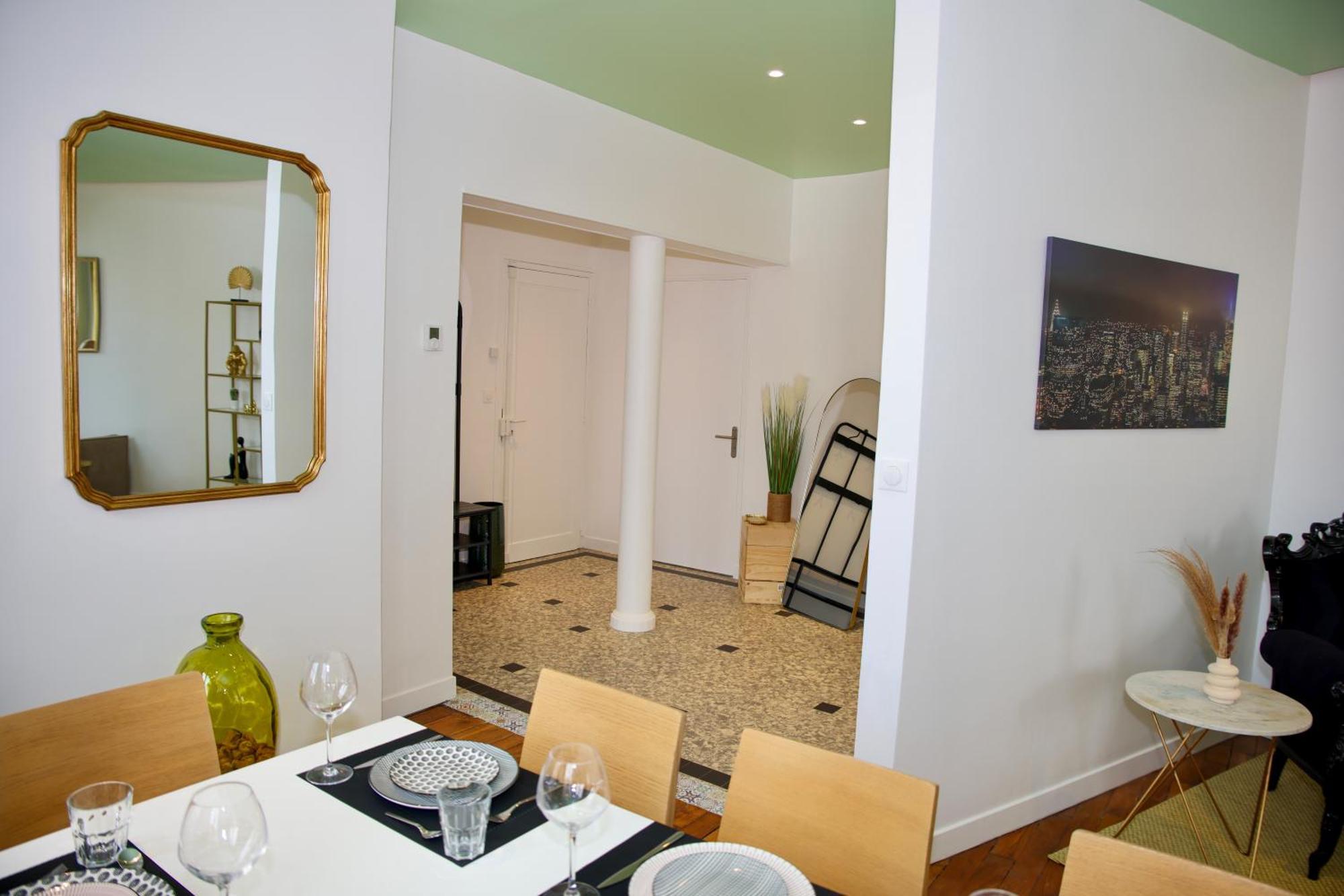 Apartamento Au Coeur Du Boulingrin Reims Exterior foto