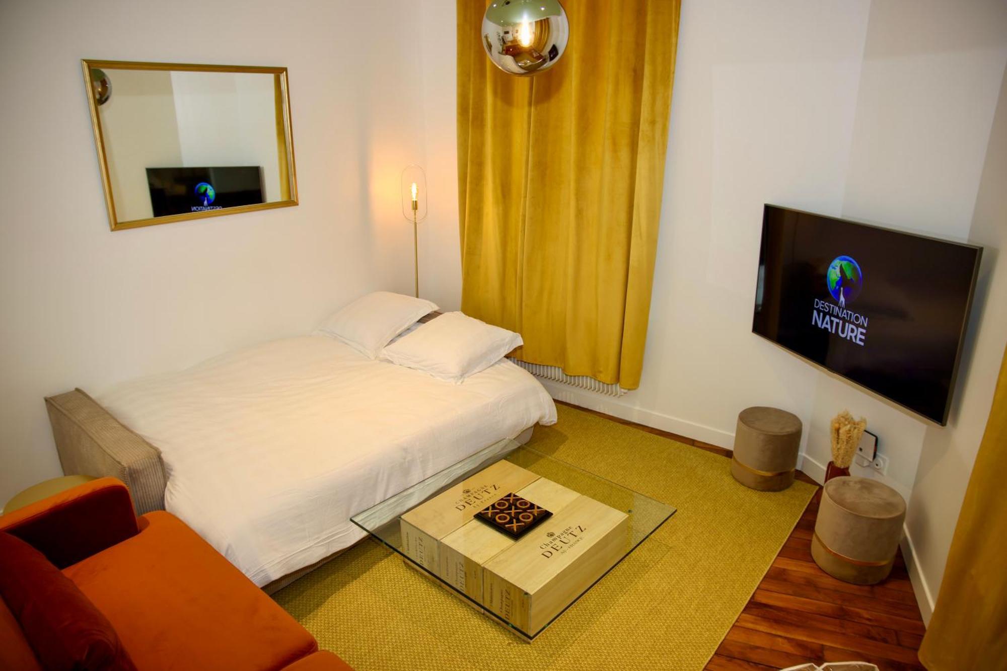 Apartamento Au Coeur Du Boulingrin Reims Exterior foto